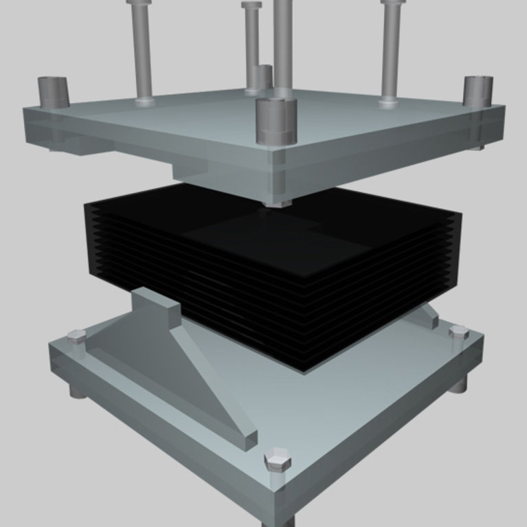 V1 unixial displacement