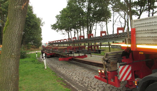 Expansion joint for the A281 motorway