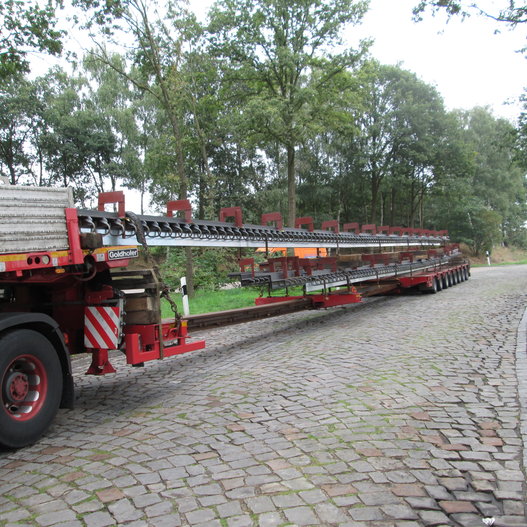 Expansion joint for the A281 motorway